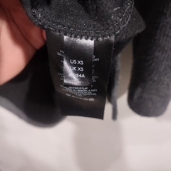 Anthropologie Drop Shoulder Gray Sweater Mock Neck Size XS - Picture 7 of 10